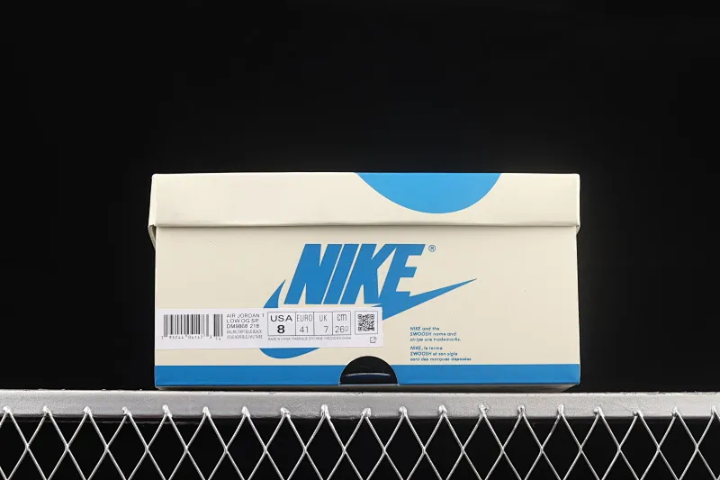 All categories Air Jordan Jordan series basketball shoes Air Jordan 1 Low Travis Scott x Air Jordan 1 Low AJ1 Joe 1 white and blue inverted low-top cultural sneakers DM9868-218